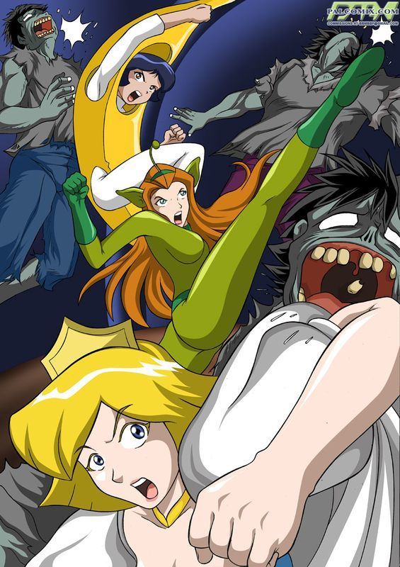 Palcomix - Zombies are Like, So Well Hung! (Totally Spies)