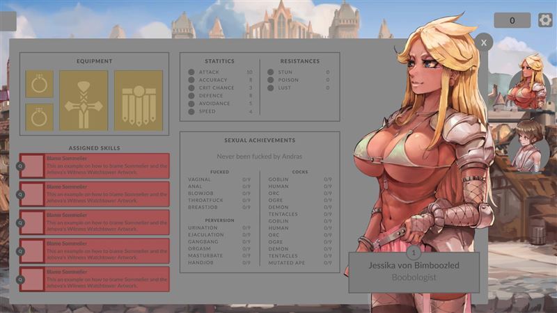 Venus Noire JC - Jessika's Curse Prototype Version 1.0.4.4