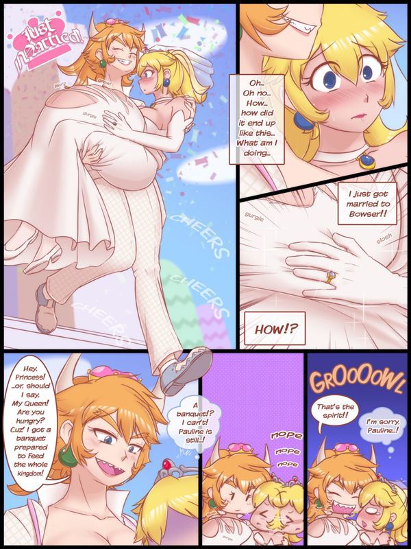 Just Married - Super Mario Bros By Malezor