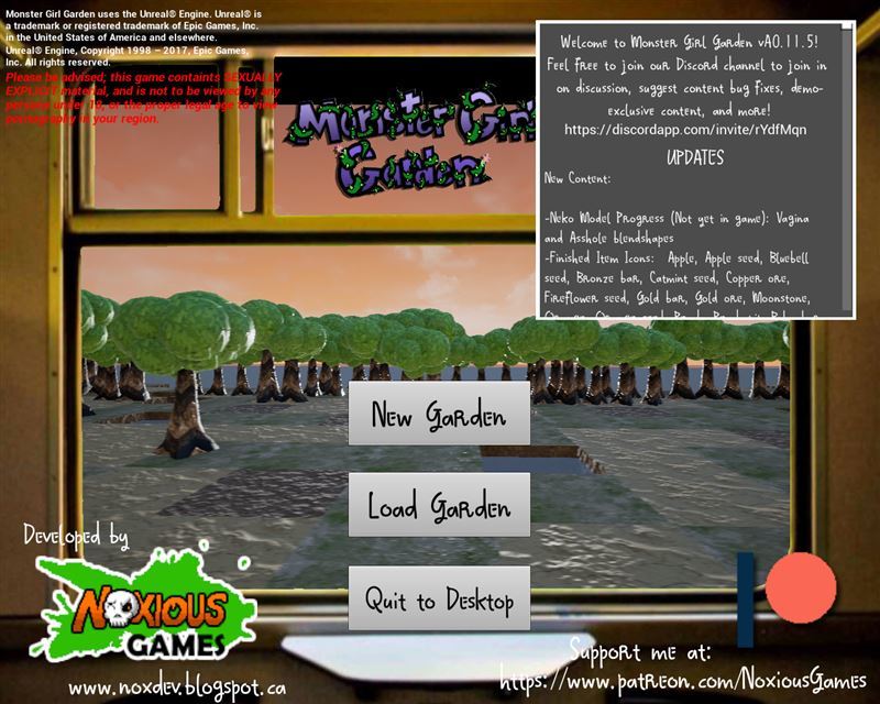 Monster Girl Garden - Version 0.21-7 by Noxious Games
