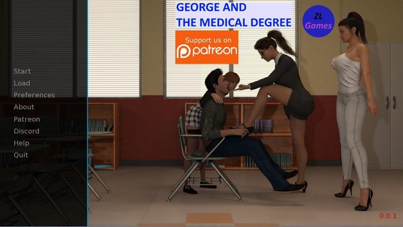 George and the Medical Degree - Version 0.0.4 by ZL-Games