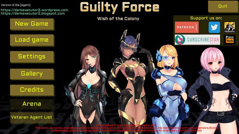 Team Guilty Force – Guilty Force: Wish of the Colony v0.13 Hotfix 1