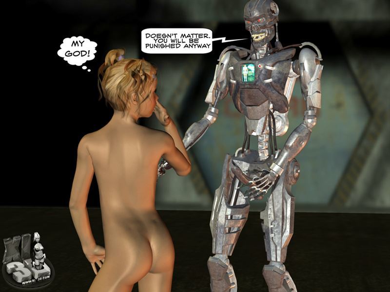 Lucy gets a robo-fuck [XL-3D]