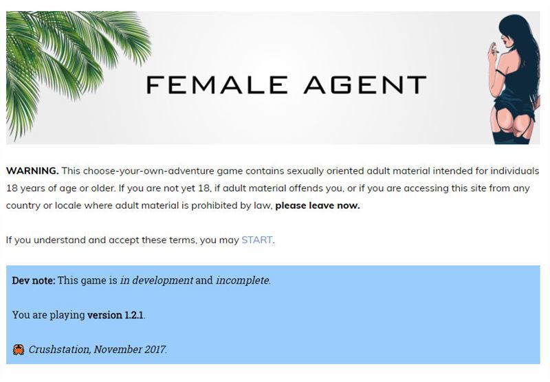 Crushstation Female agent v1.5.1.0.5 Offline