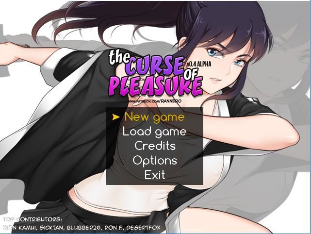 The Curse Of Pleasure Version 0.7+Save by RanneRo
