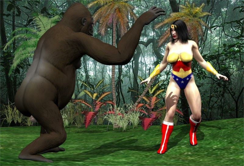 Aemi1970 - Wonder Women Vs Gorilla