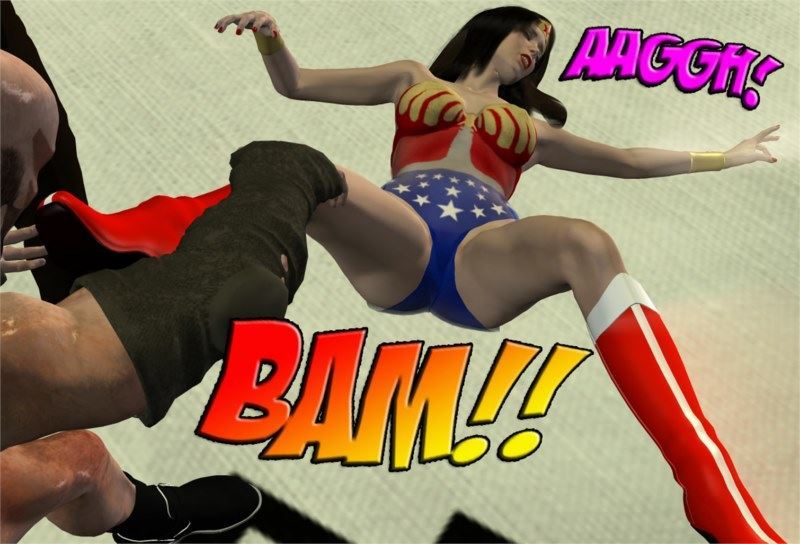 Aemi1970 - Wonder Woman - Fucking Wrestllng