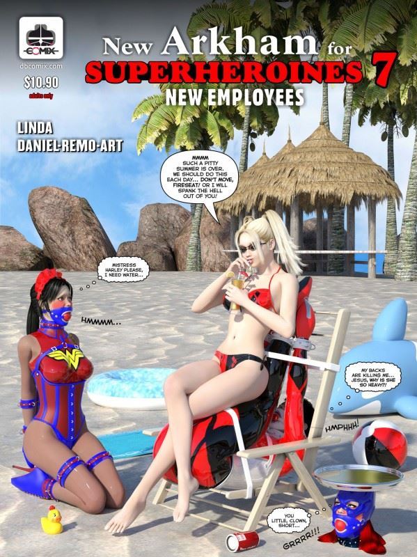 DBComix - New Arkham for Superheroines 7 - New Employees