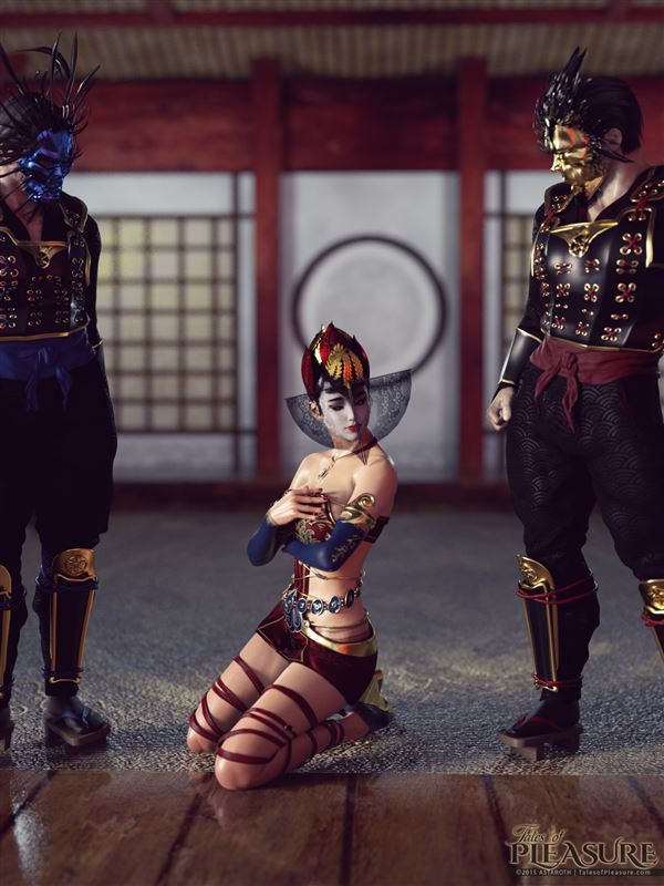 Geisha With Big Breasts Gets Threesome by Tales of Pleasure