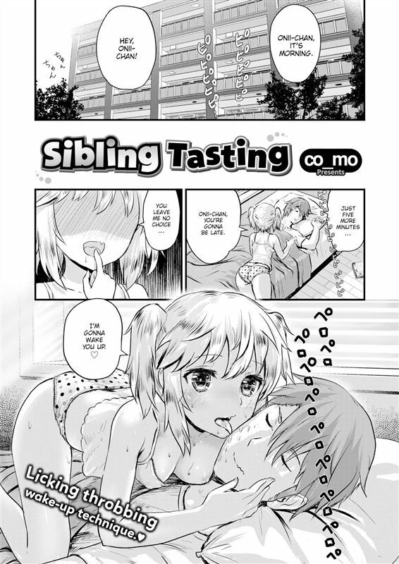 co_mo – Sibling Tasting