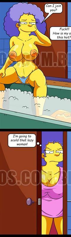 242px x 800px - Croc - The Simpsons - Bath With My Aunts | XXXComics.Org