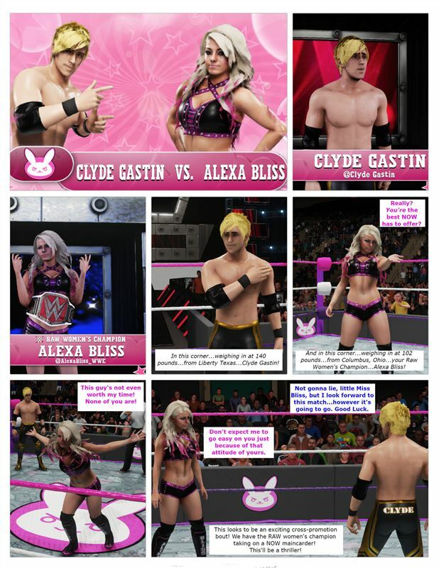 LittleTaeh – ASW#1 Clyde Gastin vs Alexa Bliss