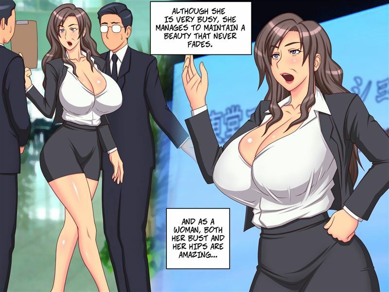 Yukijirushi - Charismatic and Busty Female Boss Services Her Subordinates!