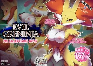 [Kikunyi] Evil Greninja x Delphox: The Fallen Flame Witch (Pokemon) (HD Full Version) eng