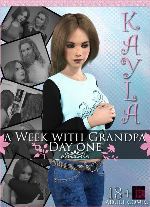 3DRComics – Kayla in A Week with Grandpa – Day One