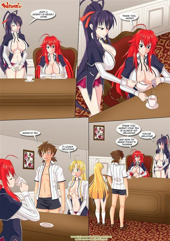 Palcomix - DxD 3 - The One-Night Stand Gremory Club