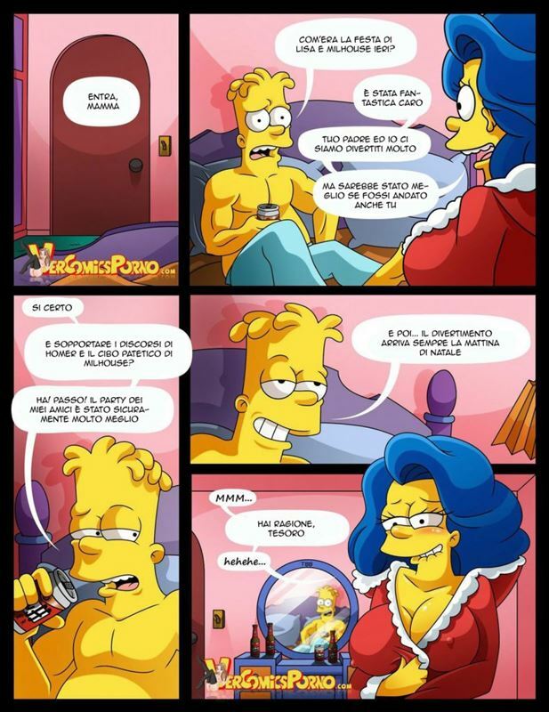 617px x 800px - Croc - Buon Natale con Marge (The Simpson) | XXXComics.Org