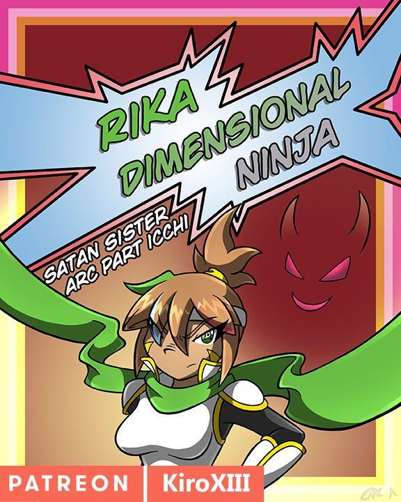 Rika – dimensional ninja by Kiroxiii