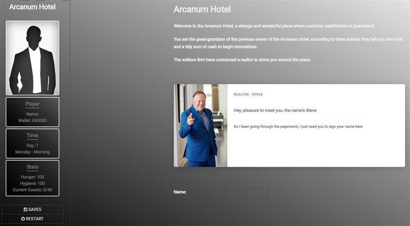 Arcanum Hotel v0.0.1 by Sin-X