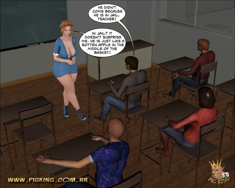 Teacher Dolores Learning Interracial Lesson by Pig King