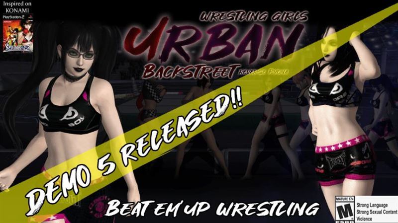 VortexGames - Wrestling Girls Urban Backstreet Demo 5.0 - Oriental Girls Part 1