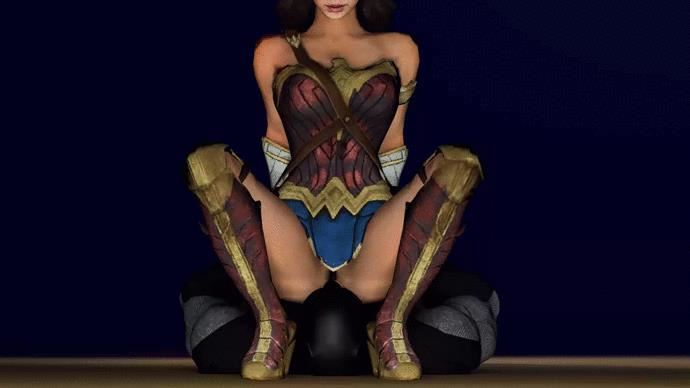 Superheroine Babes Animated Gifs Collection from Trajan99