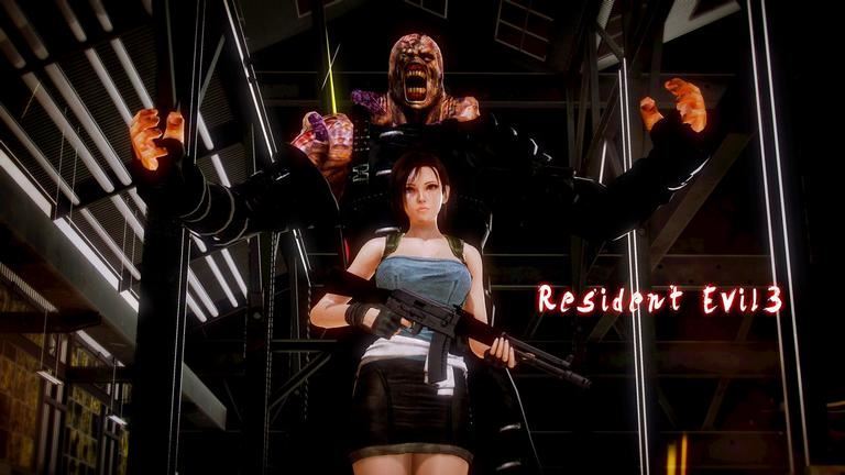 Amatsu Shimai – Defeated by Nemesis (Resident Evil)