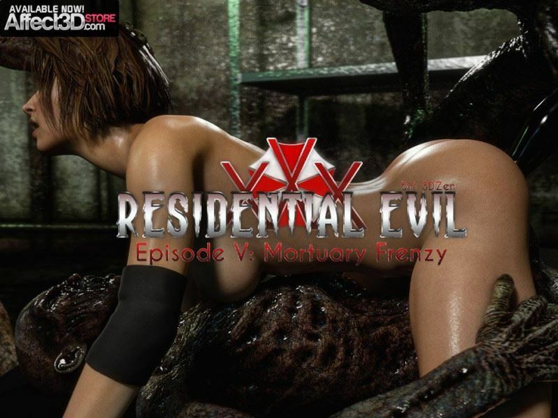 3DZen – Residential Evil XXX 5 – Mortuary Frenzy