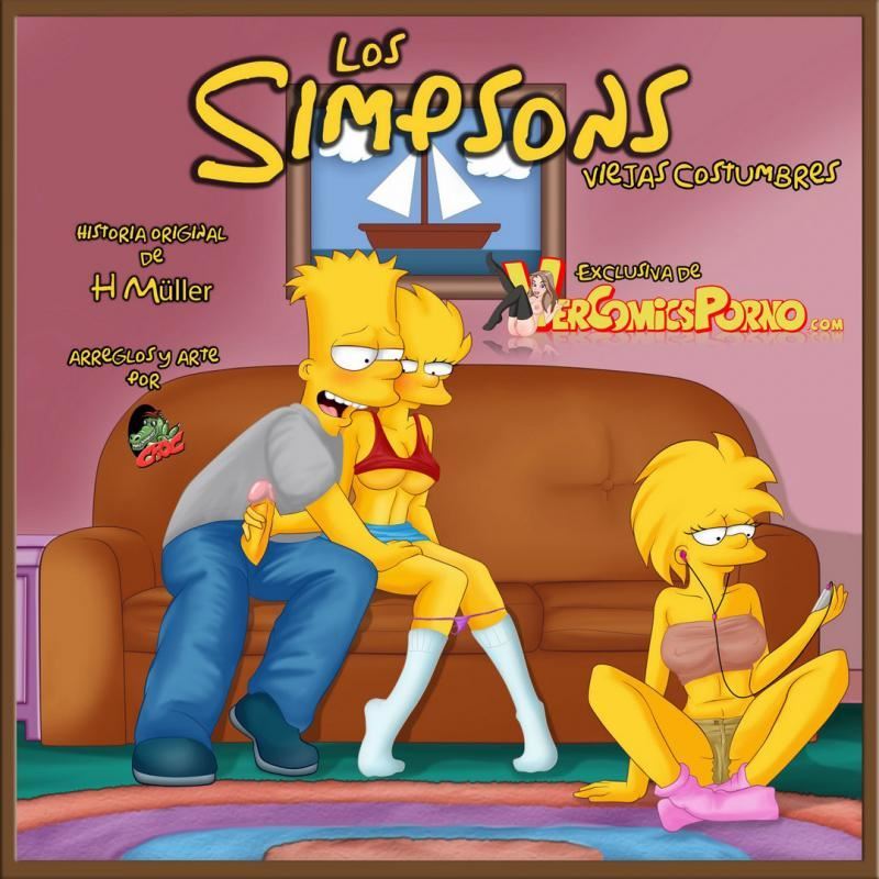 Simpsons Bart and Lisa by Croc