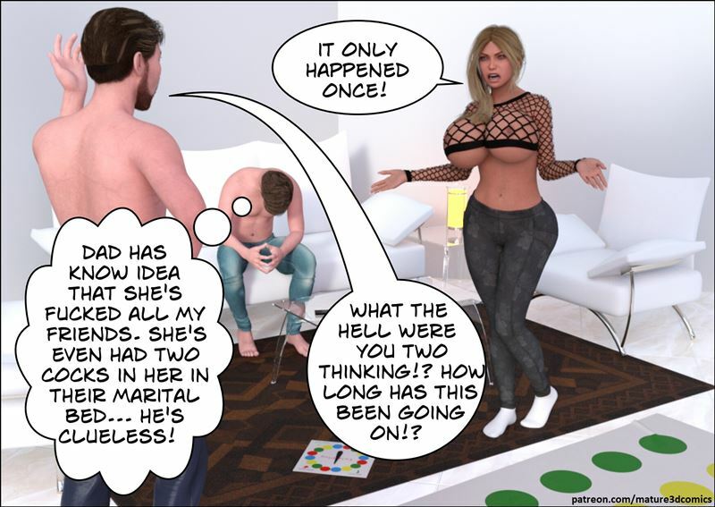 Mature3DComics – A Sexy Game of Twister 1-10 Full