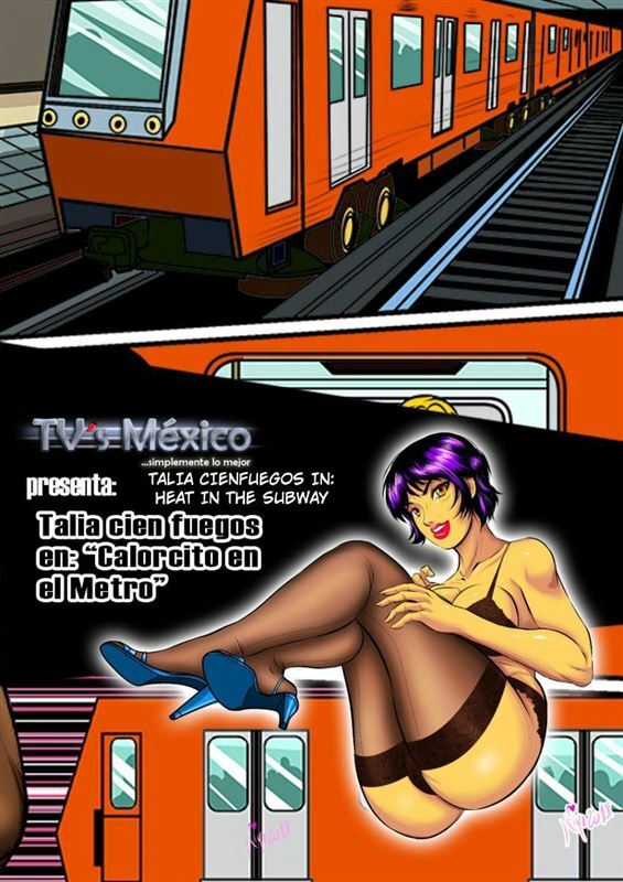 Travestis Mexico - Talia Cienfuegos in: Heat in the Subway