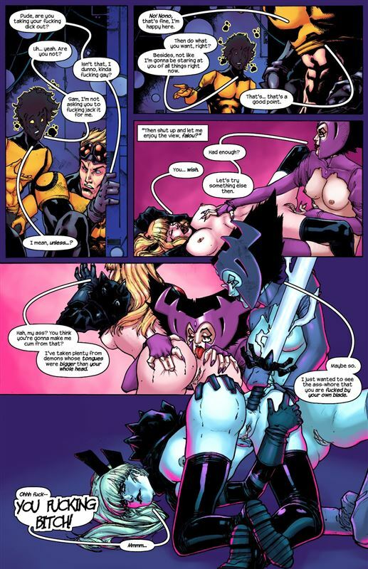 House Of XXX - Lewd Mutants (X-Men) by Tracy Scops