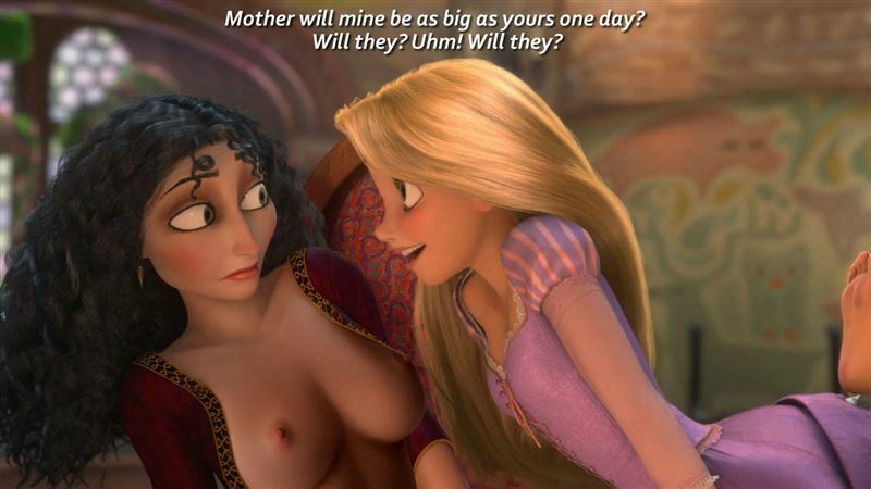 Updated Mother Gothel Tangled art