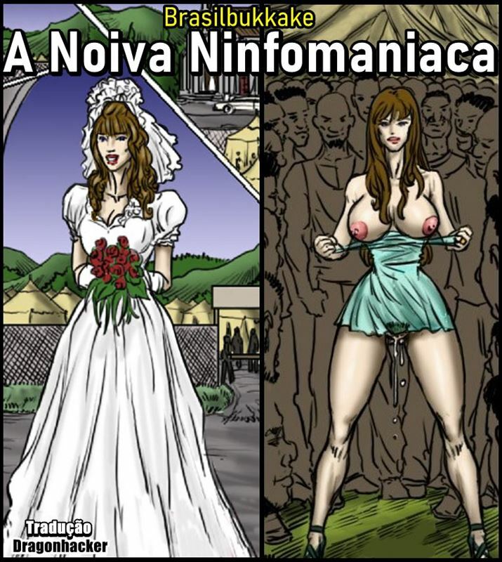 illustratedinterracial - A Noiva Ninfomaniaca
