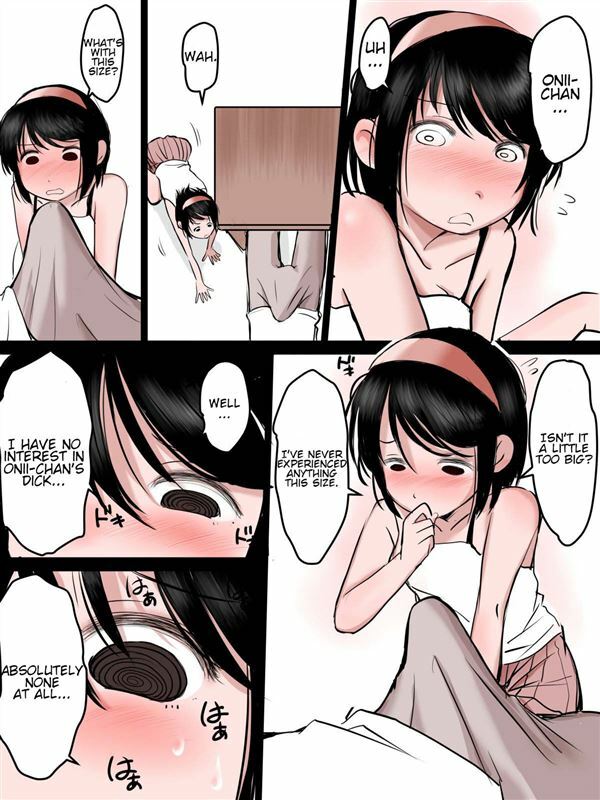 Little Sister Masturbating With Onii-Chan's Dick