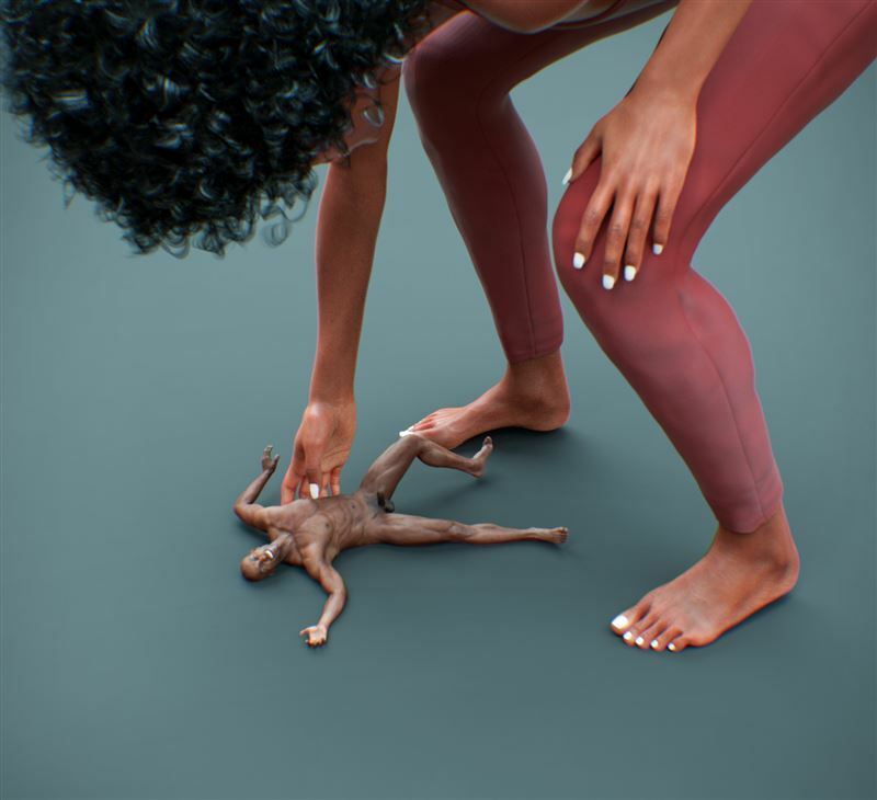 Flagg3D - Under Ebony Feet