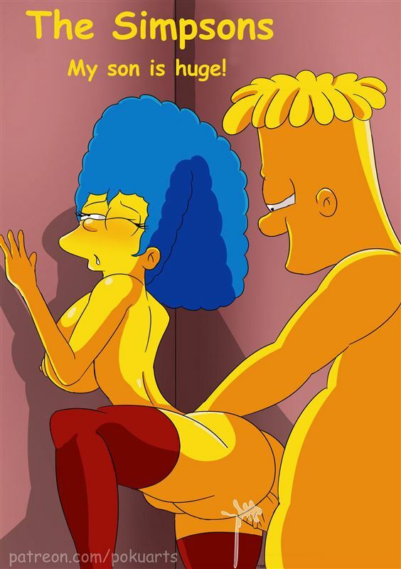 PokuArts – The Simpsons: My Son is Huge!Porn Comics,pokuarts,incesto,mom-n-son,anal,big tits,bikini,masturbation,oral sex,straight,blowjob,big breasts,big dick,simpsons