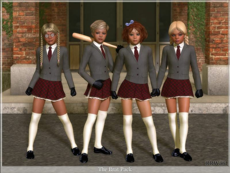 Rrward – Schoolgirls