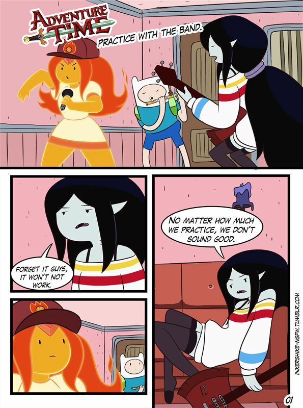Inker Shike NSFW – Adventure time – Practice With The Band