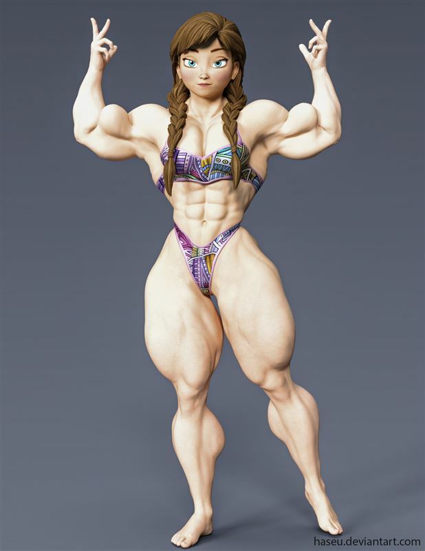 Muscle Girls Collection By Haseu