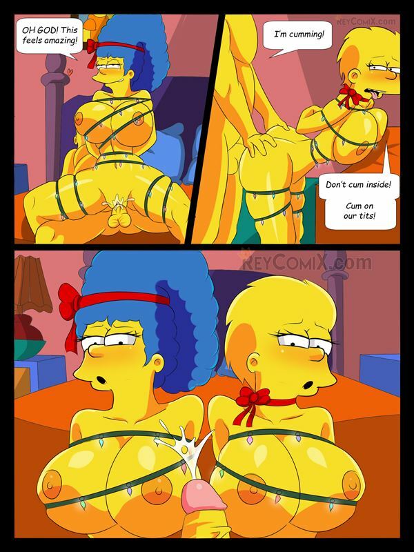 ReyComiX - PokuArts - The Simpsons - Family Christmas