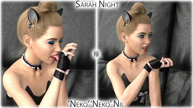 3drcomics - Sarah Night - Neko Neko Nii