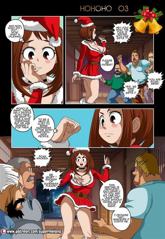 Super Melons - HohoHo My Hero Academia (Christmas Comic)