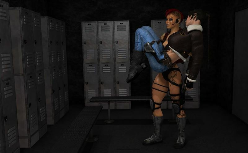 Lara Croft Gets Threesome From Shemales