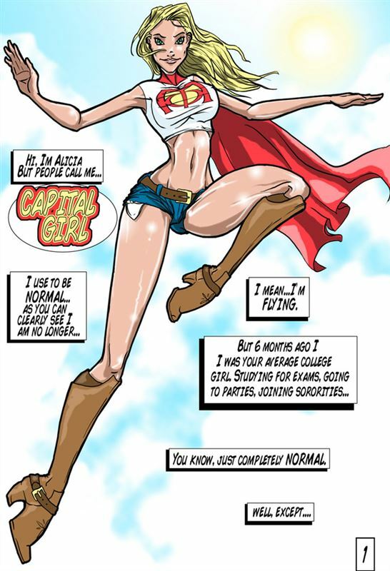 Genex 14 Comics Collection With Slutty Superhero Babes