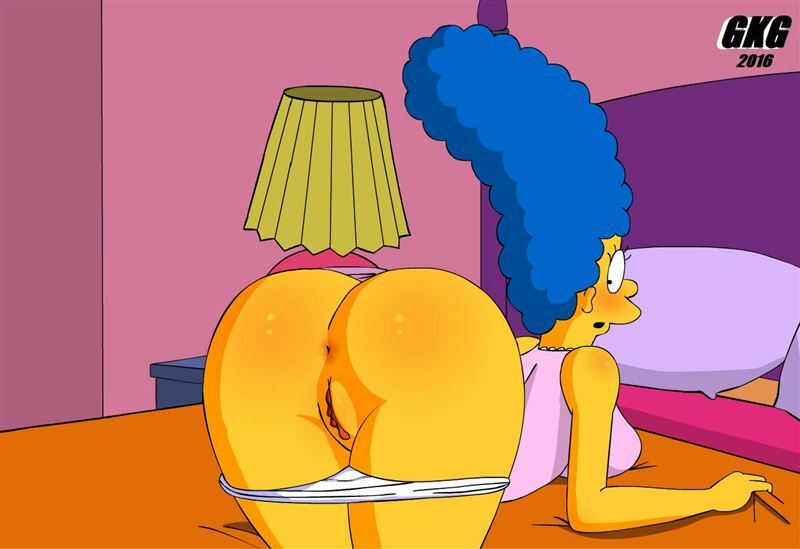Marge Simpson is Anal Mom