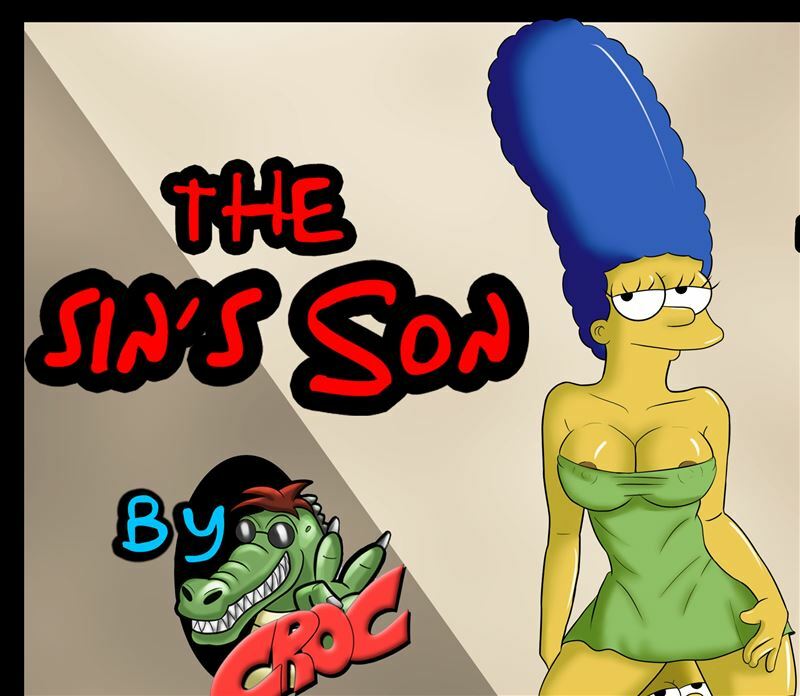 Simpsons Marge and Bart Sinister Son by Croc