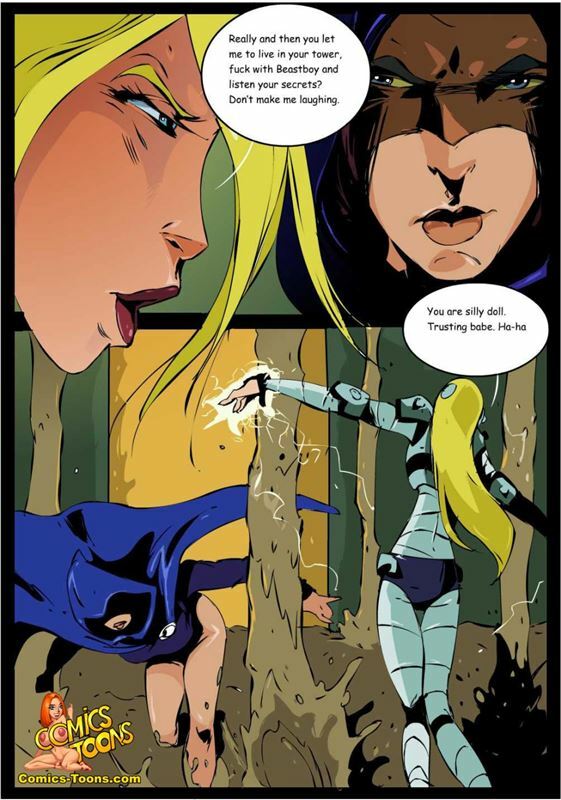 Okunev - Terra and Raven (Teen Titans)