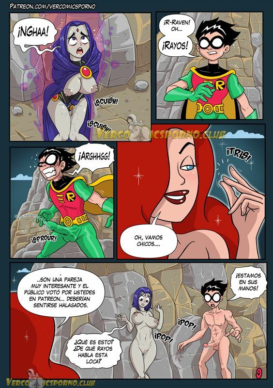 Vercomicsporno - Teen Titans Stranded (English - Spanish)