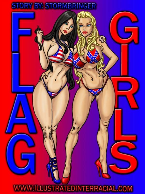 Illustratedinterracial – Flag Girls Updated